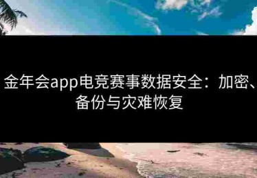 金年会app电竞赛事数据安全：加密、备份与灾难恢复